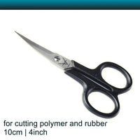 Elk Curved Pointed Polymer scissors 10 cm