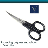 Elk Curved Pointed Polymer scissors 10 cm