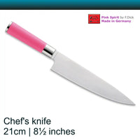 F.Dick Pink Spirit Chef's Knife, 21 cm