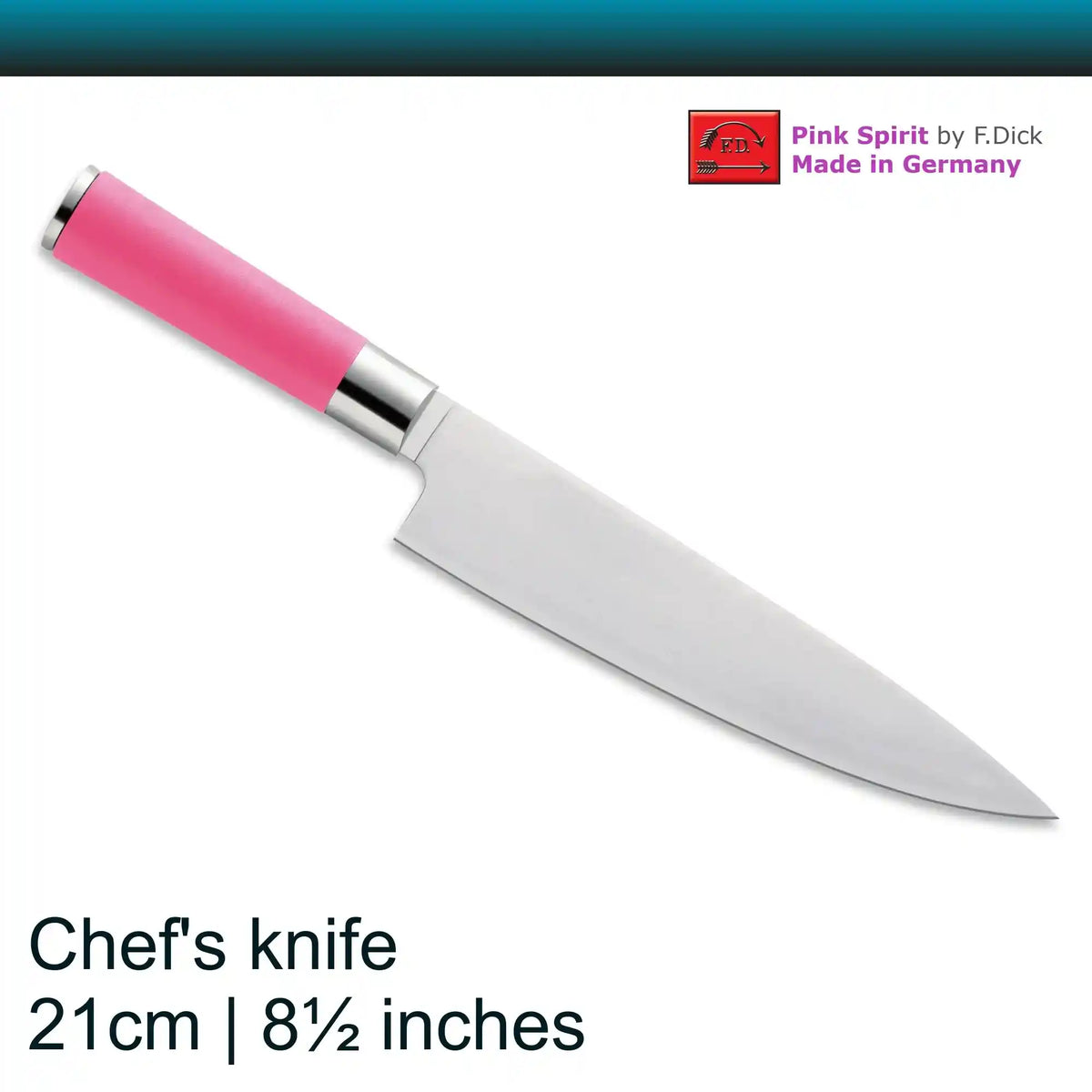 F.Dick Pink Spirit Chef's Knife, 21 cm