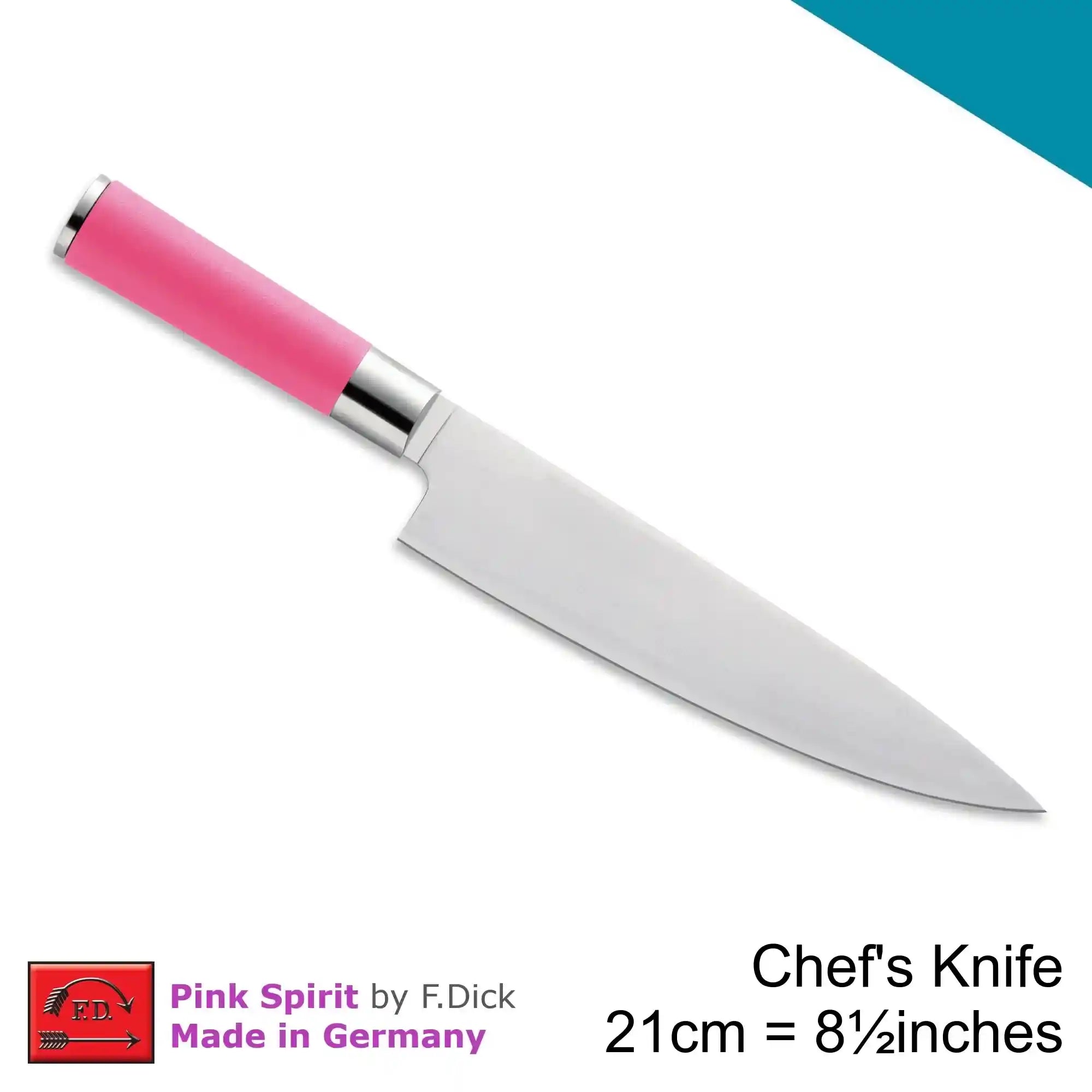 F.Dick Pink Spirit Chef's Knife, 21cm
