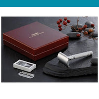 Feather Wet Shaving Razor Stainless Steel (Gift Set)