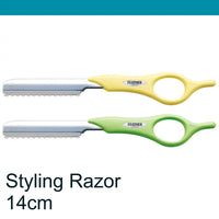 Feather Styling Razor Short Handle (14cm)