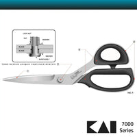 Kai 7250SL 10 inch SlimLine Professional Fabric Shears (25cm)