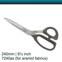 Kai 7240as Serrated Shears for Kevlar, Aramid, Fibreglass