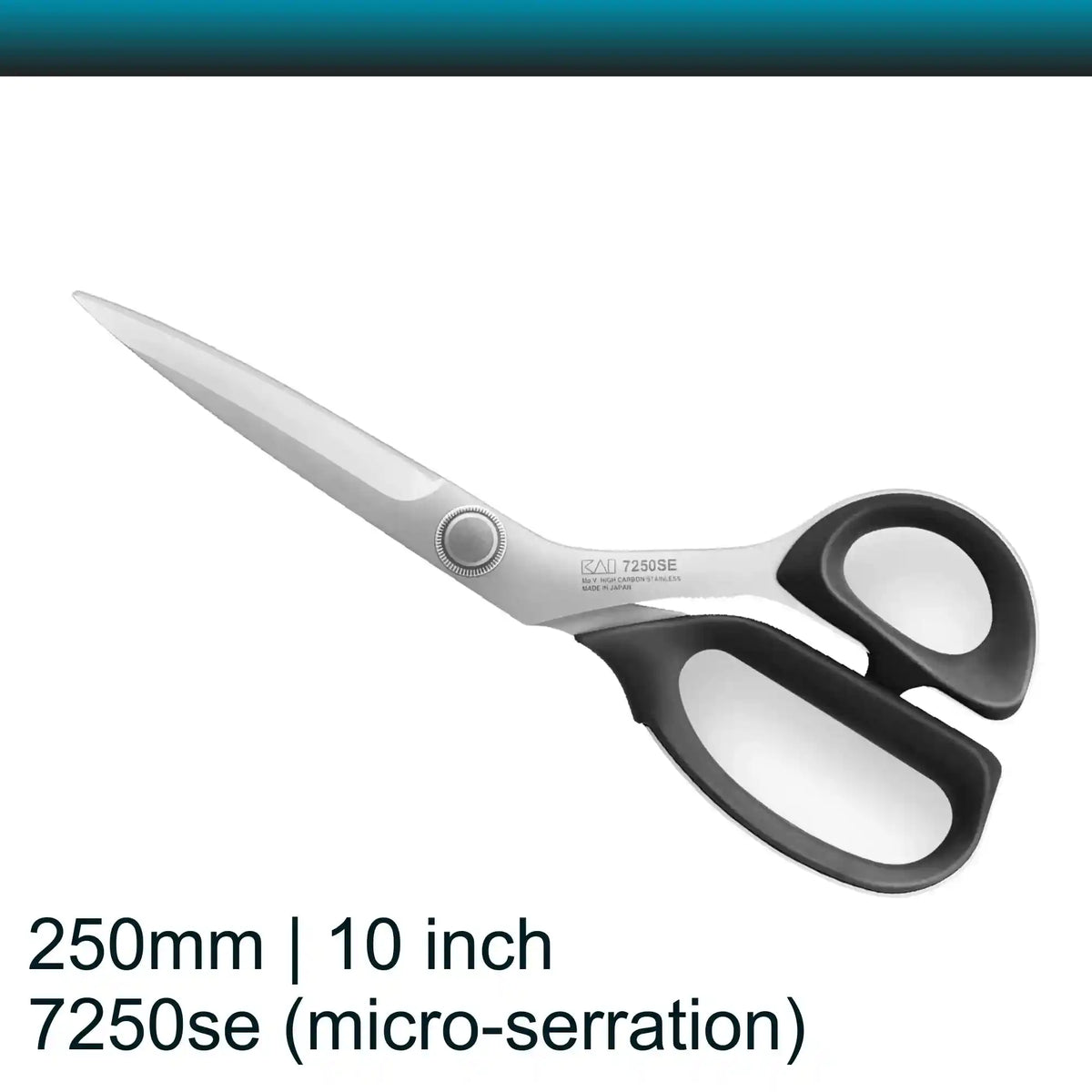 Kai 7250se 10 inch Dressmaking Shears Serrated