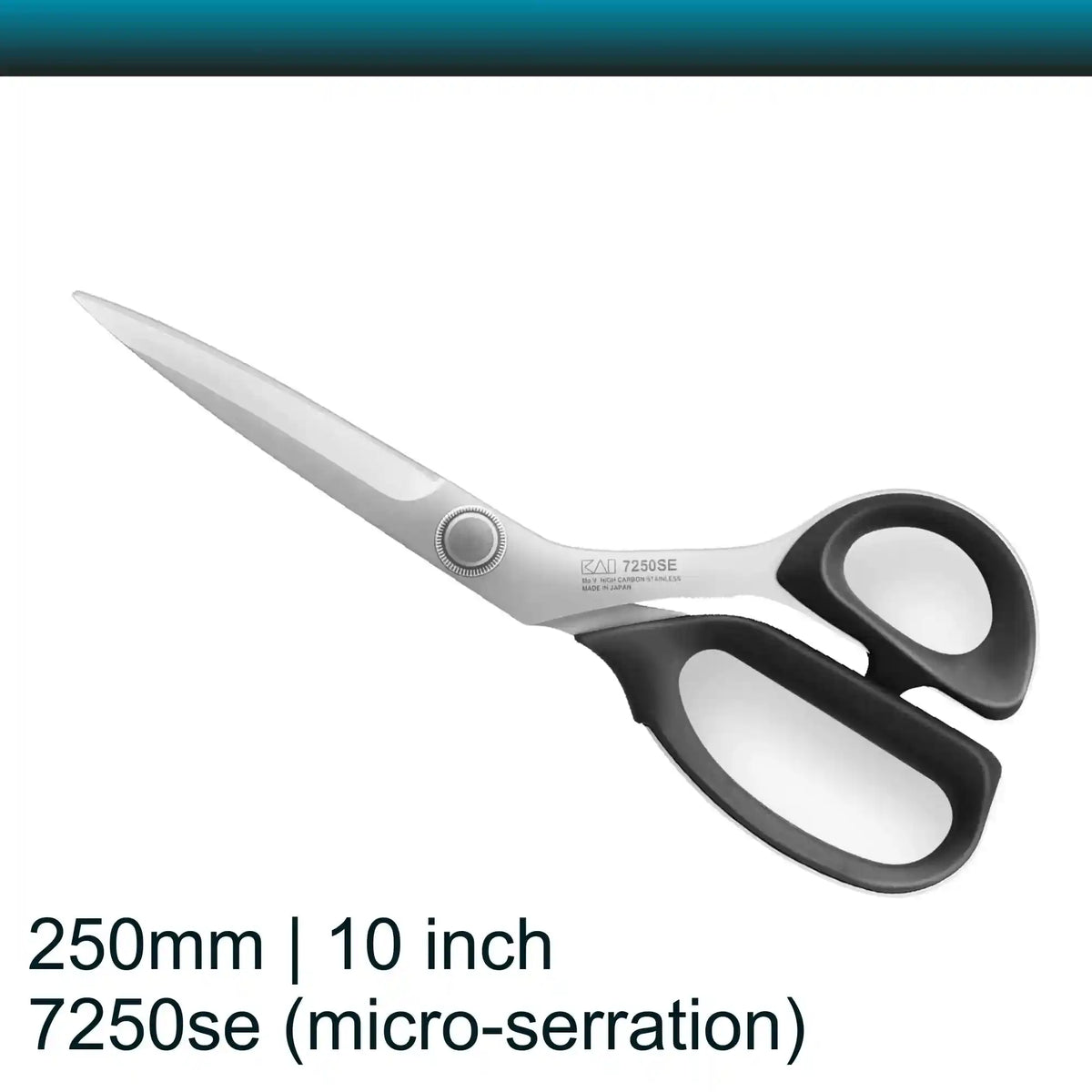 Kai 7250se 10 inch Dressmaking Shears Serrated