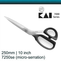 Kai 7250se 10 inch Dressmaking Shears Serrated