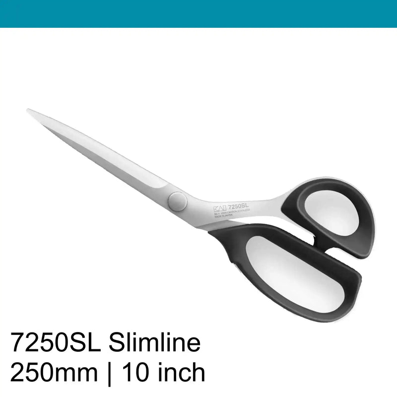 Kai 7250SL 10 inch SlimLine Professional Fabric Shears (25 cm)