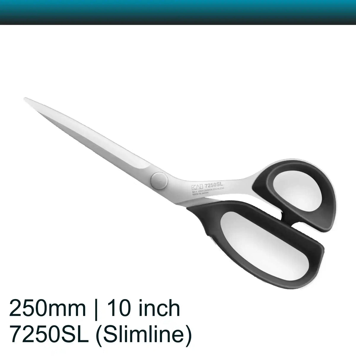 Kai 7250SL 10 inch SlimLine Professional Fabric Shears (25 cm)