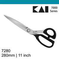 Kai 7280 11 inch Professional Fabric Tailor Shears (28 cm)