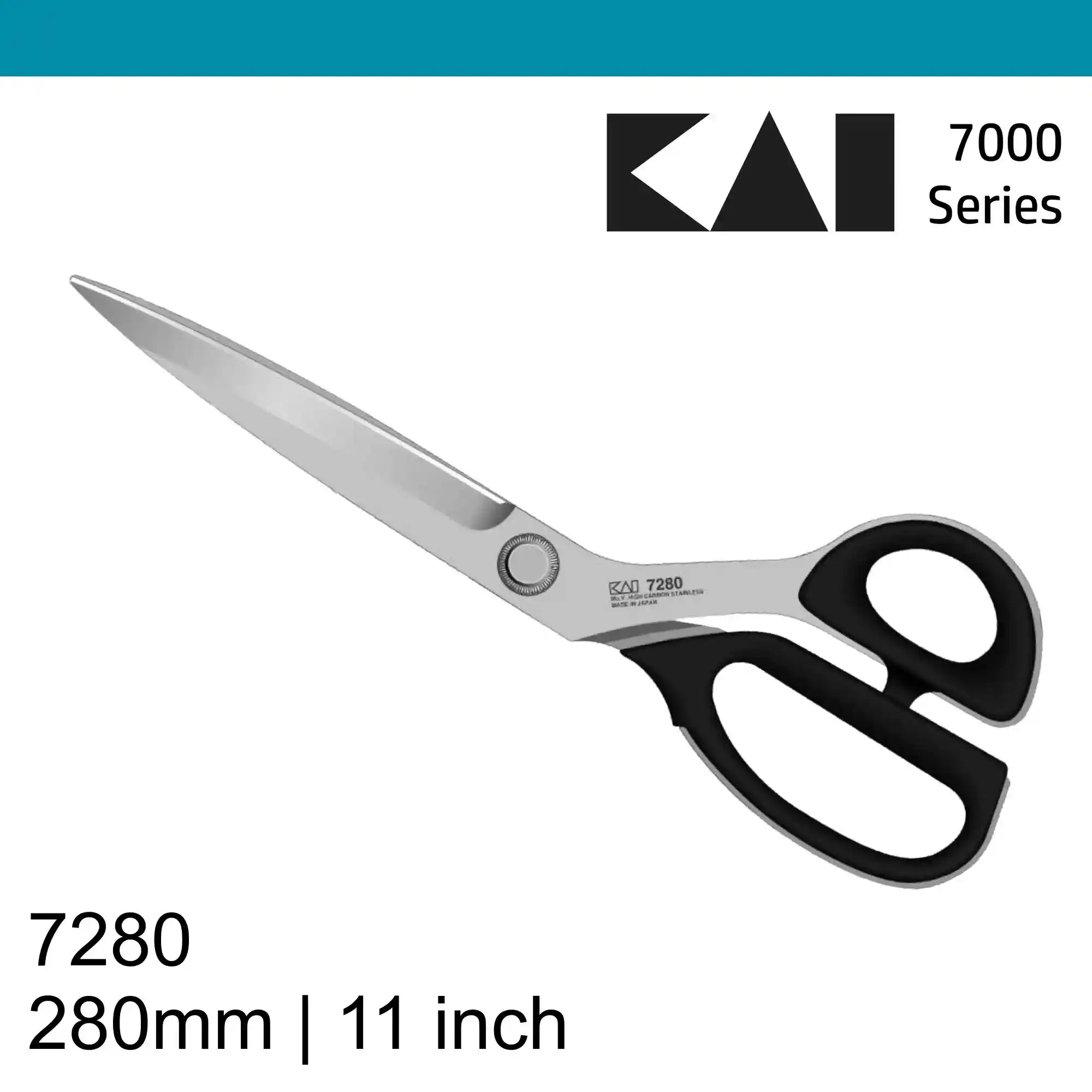 Kai 7280 11 inch Professional Fabric Tailor Shears (28 cm)