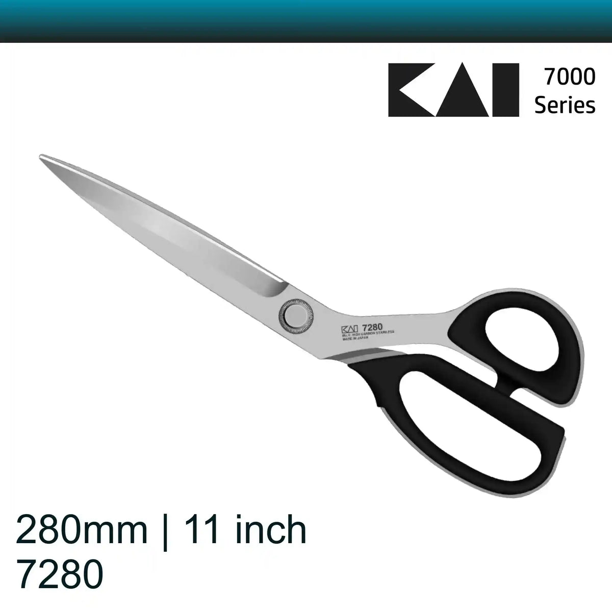 Kai 7280 11 inch Professional Fabric Tailor Shears (28cm)