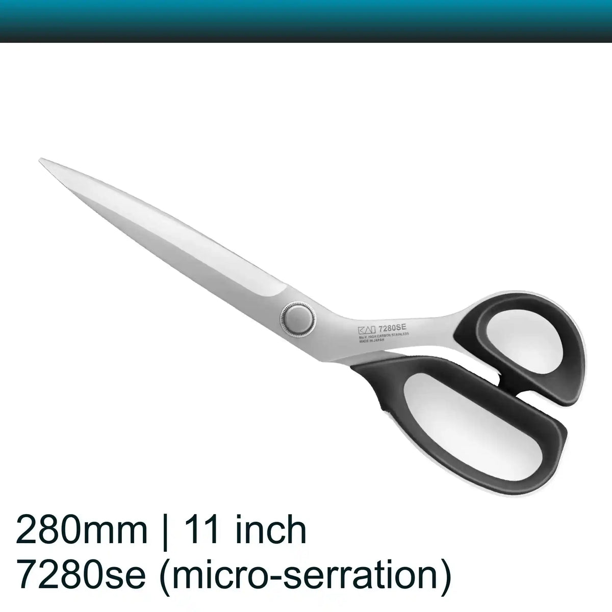 Kai 7280se 11 inch Serrated Tailoring Shears