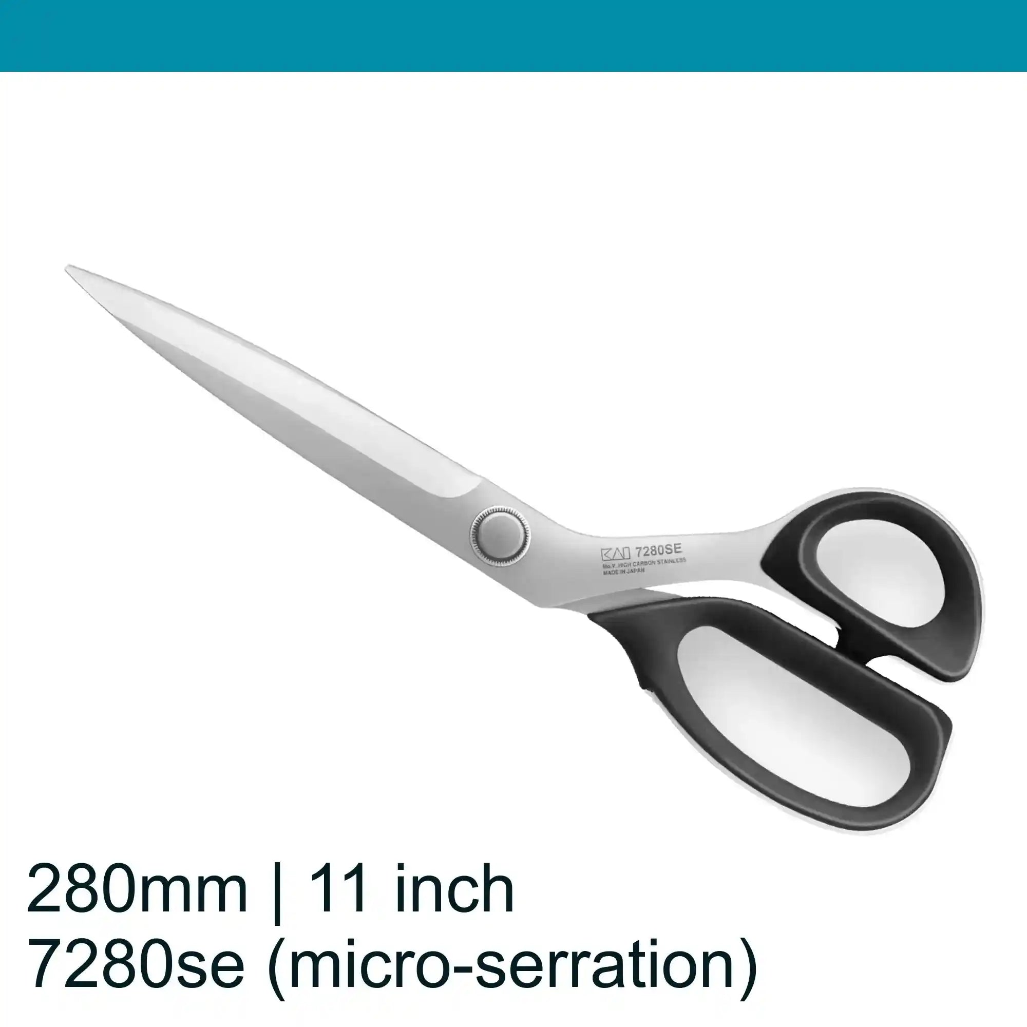Kai 7280se 11 inch Serrated Tailoring Shears