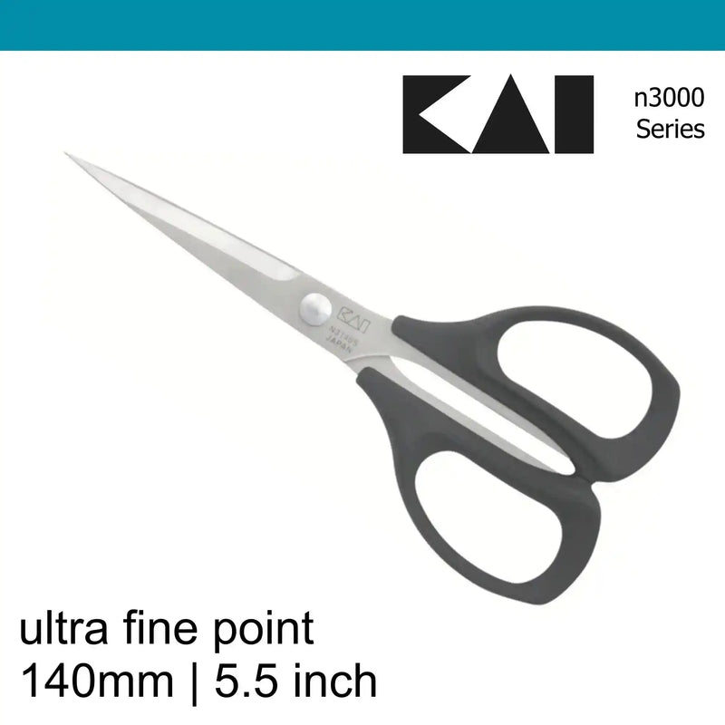 Kai n3140s Embroidery fine tip scissors 140 mm (5.5 inch)
