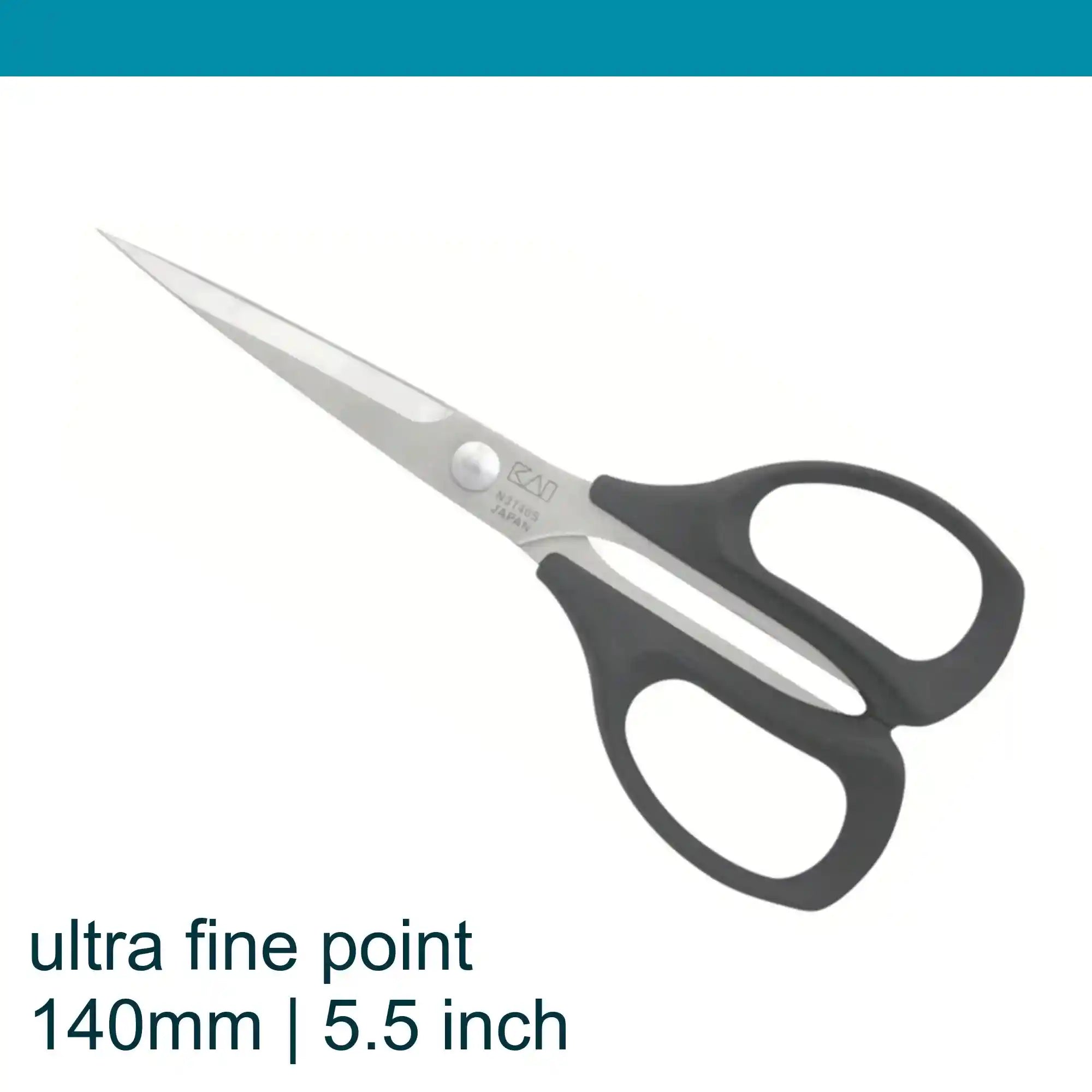 Kai n3140s Embroidery fine tip scissors 140 mm (5.5 inch)