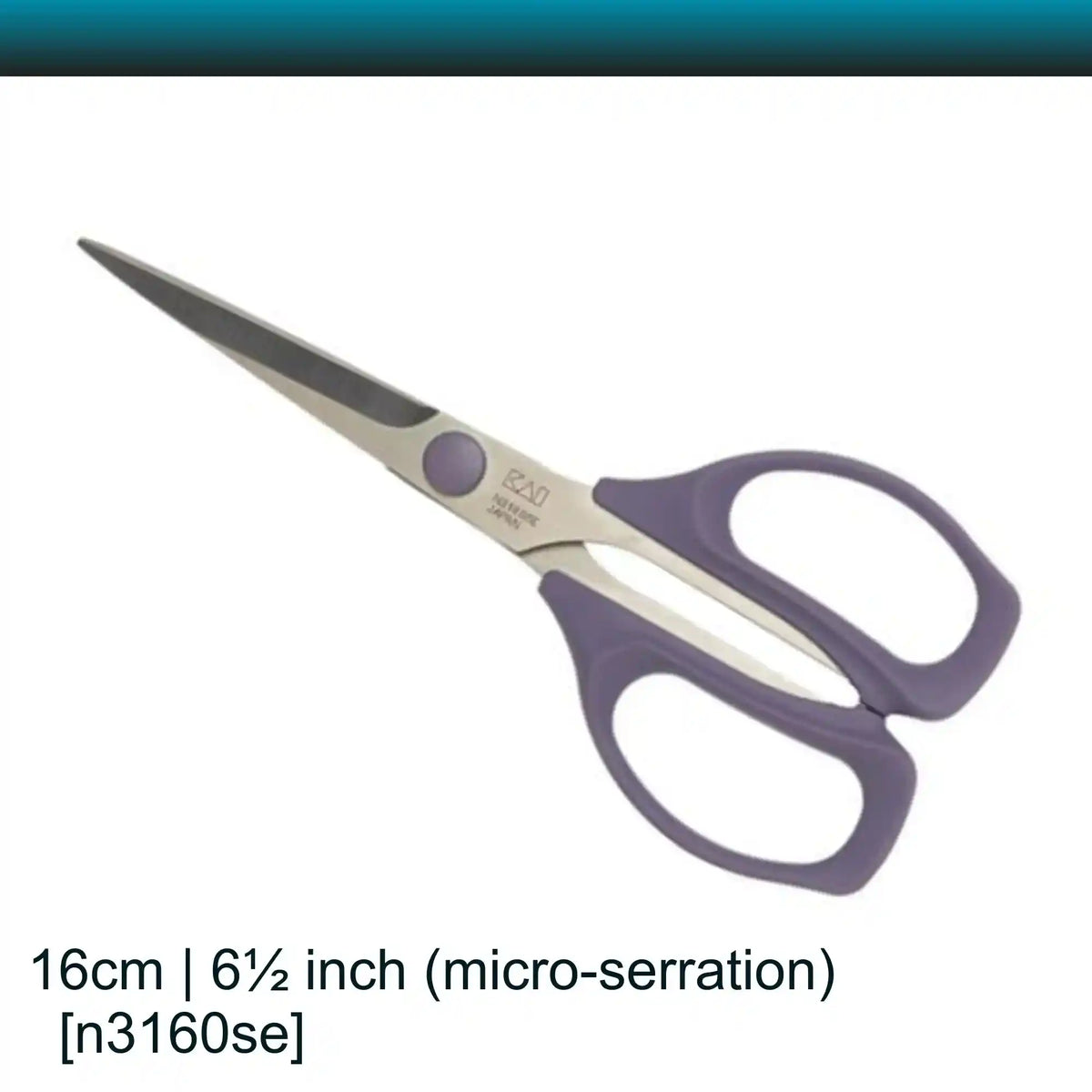 Kai n3160se Patchwork serrated scissors 160 mm