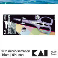 Kai n3160se Patchwork serrated scissors 160 mm