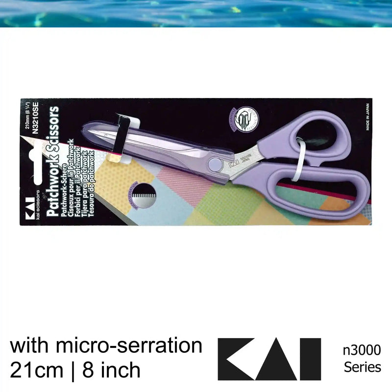 Kai n3210se Patchwork serrated scissors 210 mm