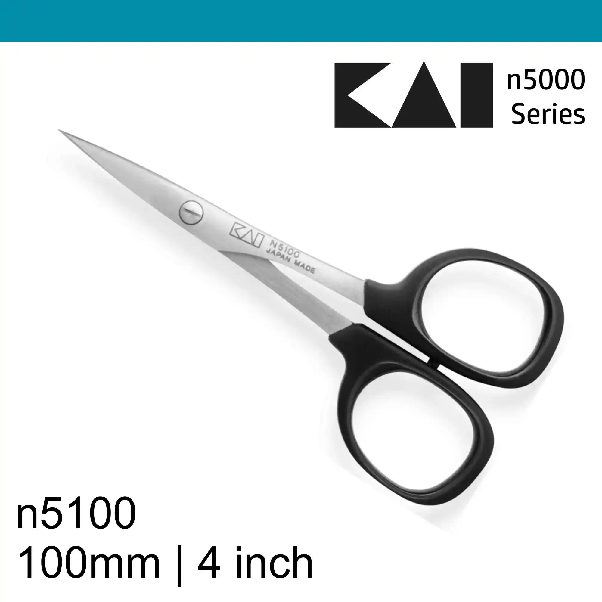 Kai n5100 4 inch Embroidery Small Scissors (100 mm)