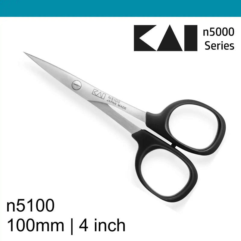 Kai n5100 4 inch Embroidery Small Scissors (100 mm)