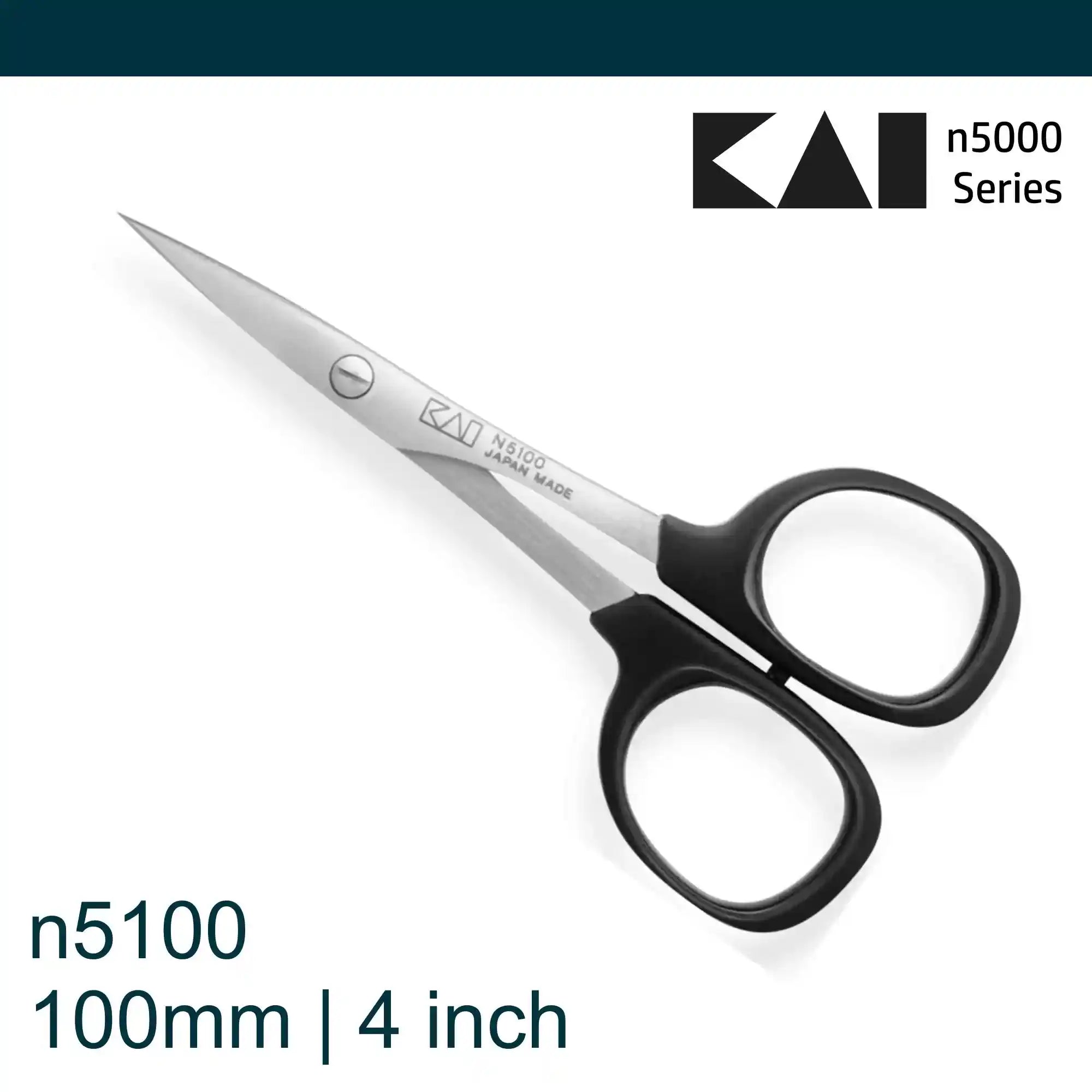 Kai n5100 4 inch Embroidery Small Scissors (100 mm)