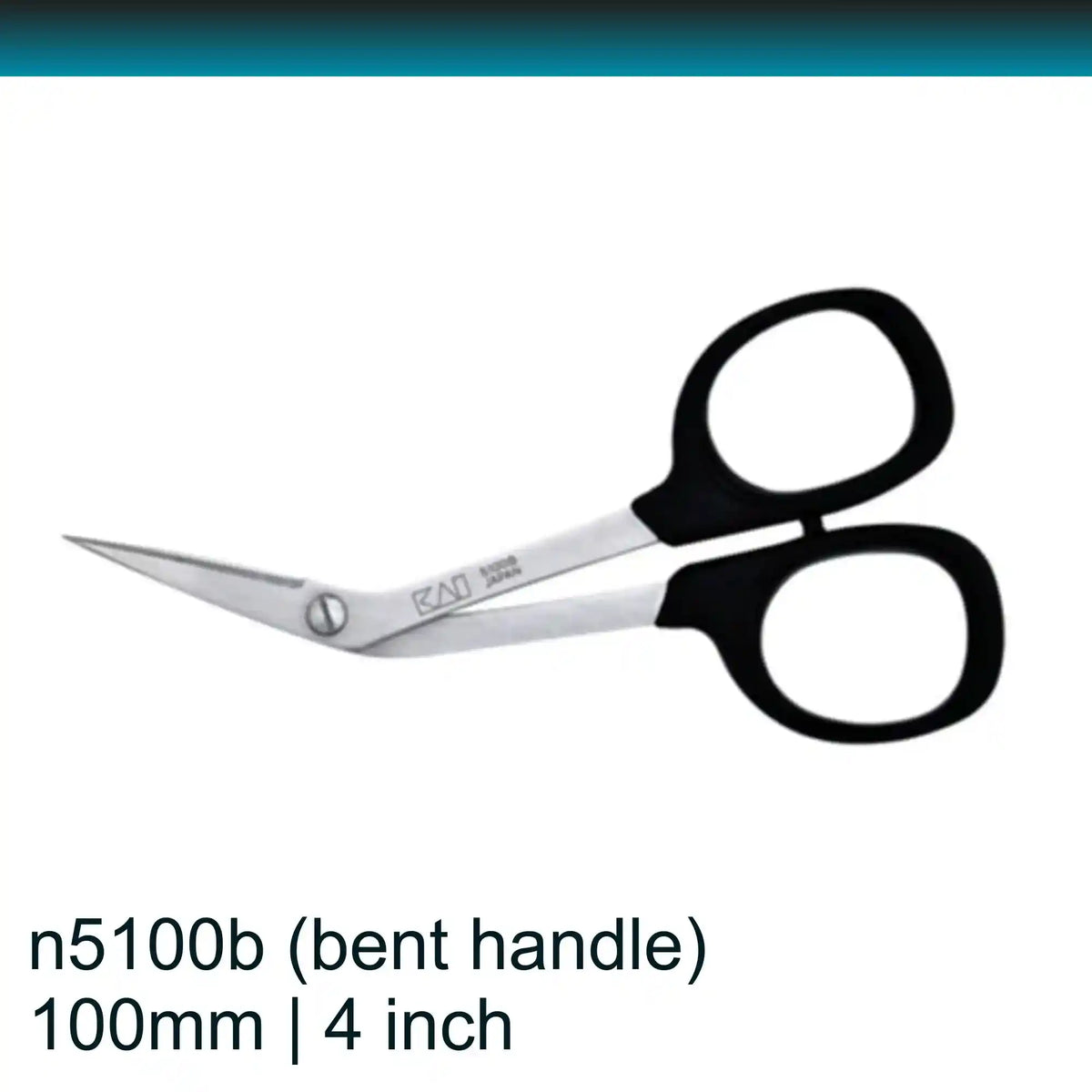 Kai n5100 Bent 4 inch 100 mm Small Embroidery Scissors
