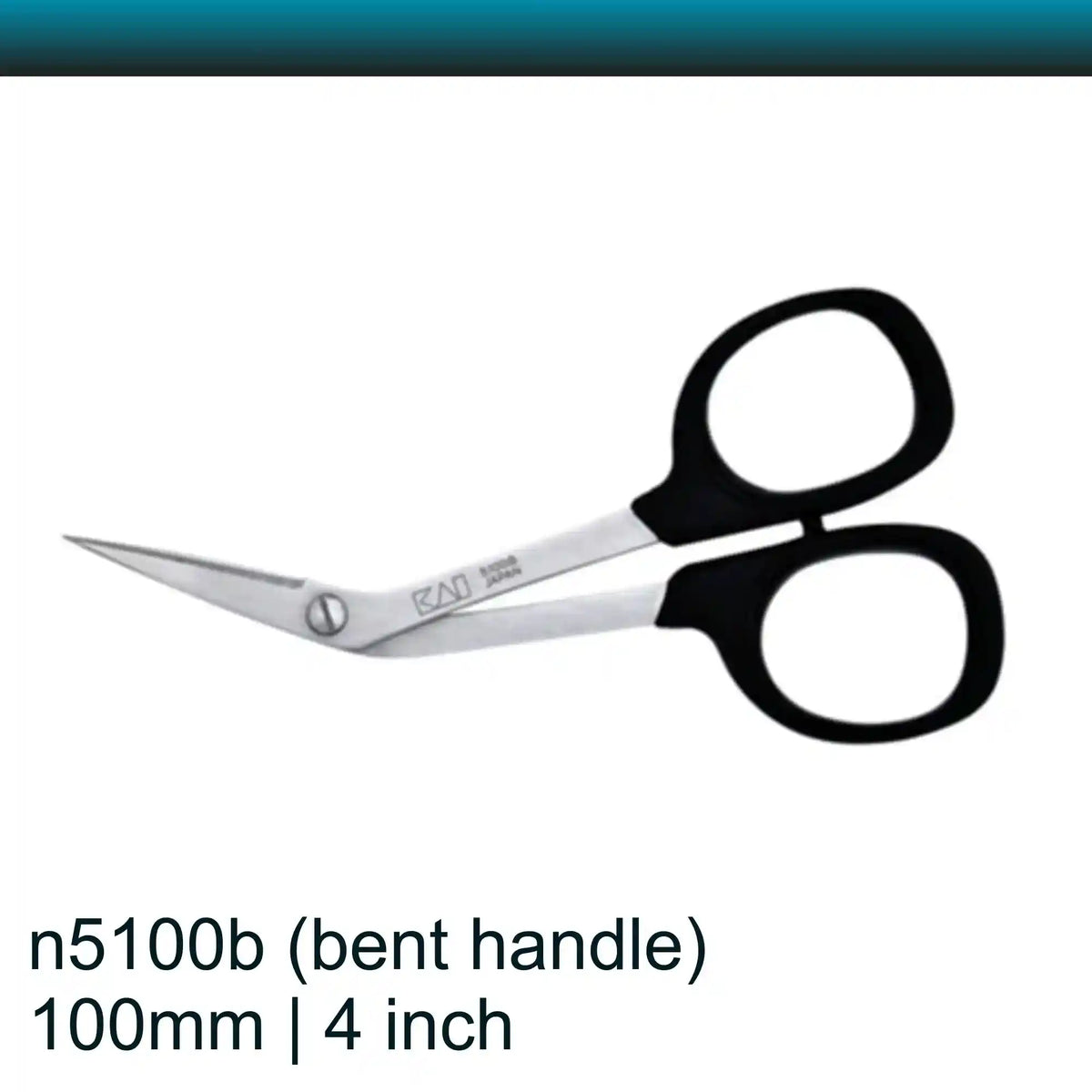 Kai n5100 Bent 4 inch 100 mm Small Embroidery Scissors