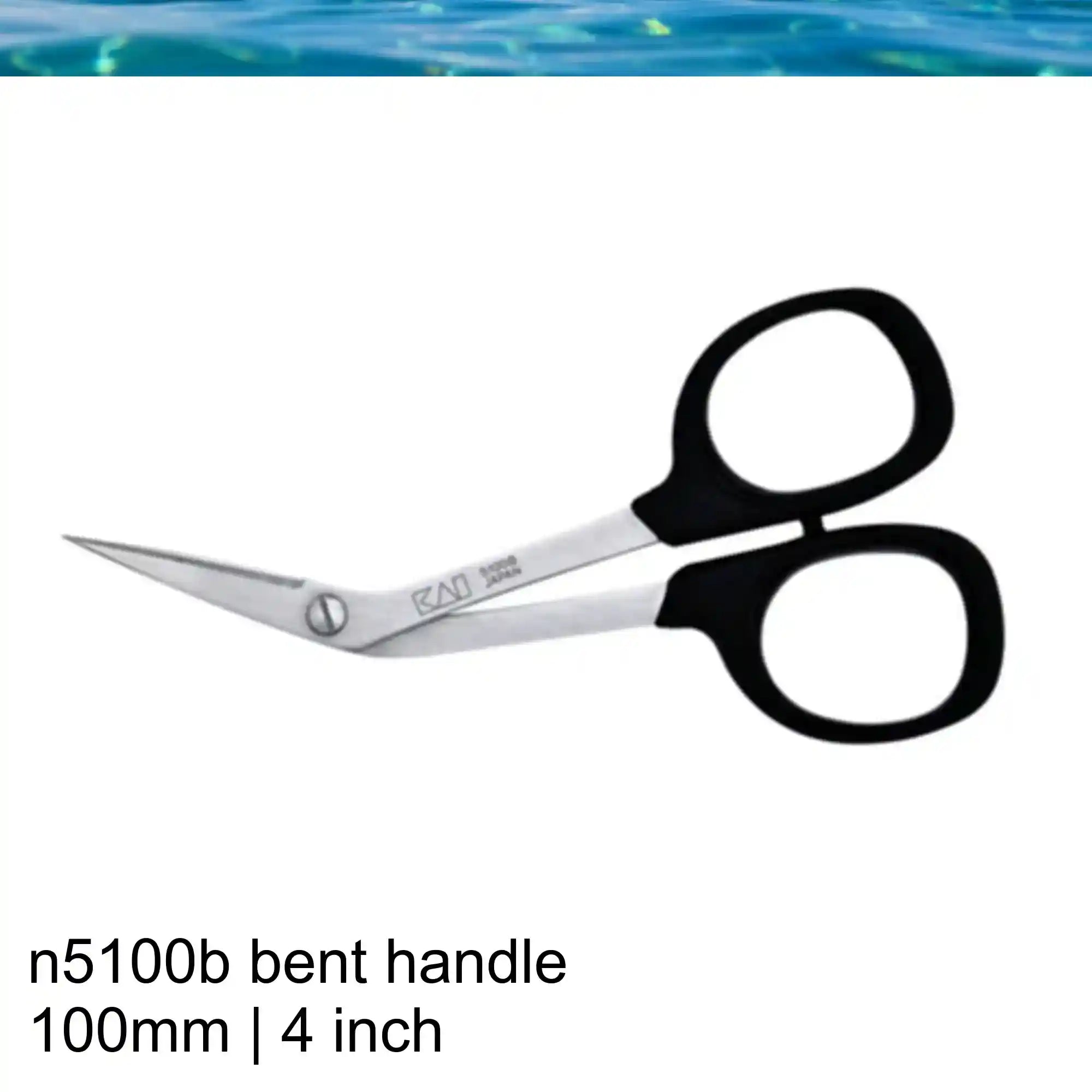 Kai n5100 Bent 4 inch 100 mm Small Embroidery Scissors