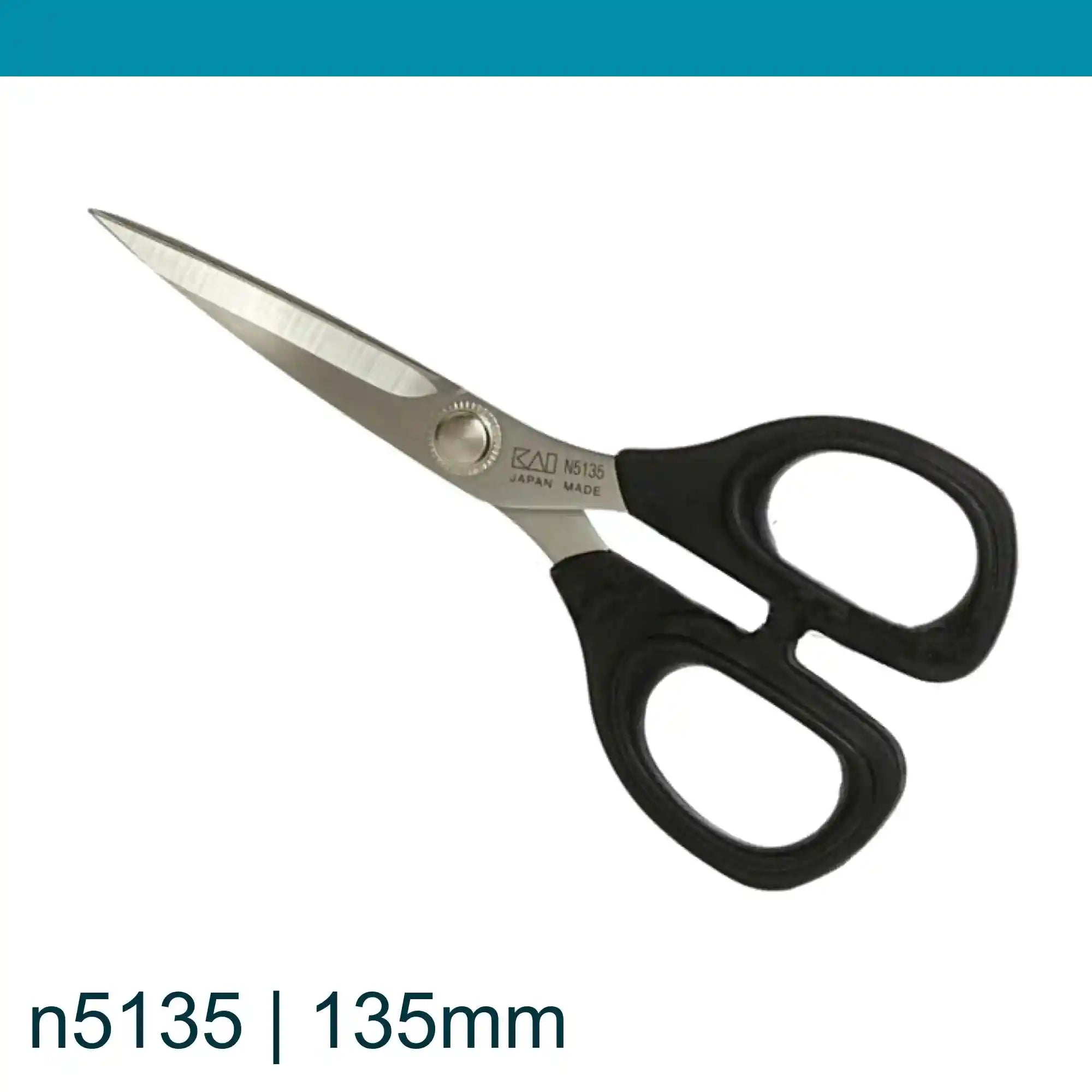 Kai n5135 5.5 inch in black Embroidery Scissors (13.5 cm)