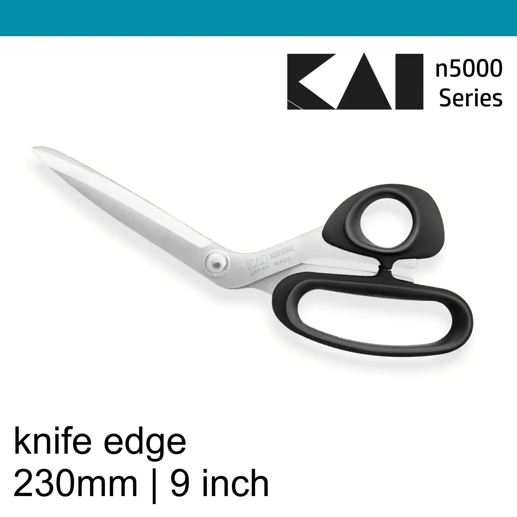 Kai n5230 9 inch Knife Edge Dressmaking scissors