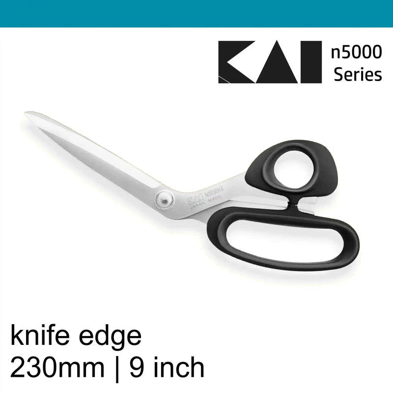 Kai n5230 9 inch Knife Edge Dressmaking scissors