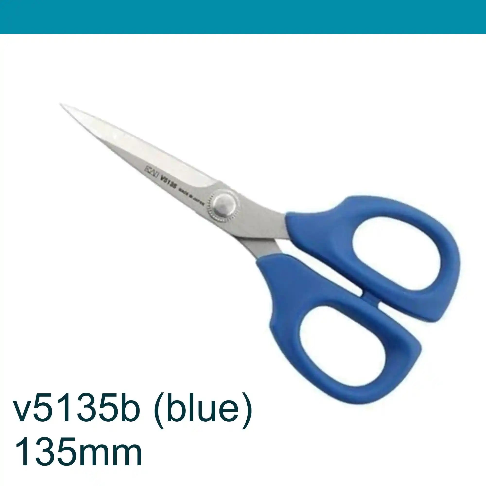 Kai v5135 5.5 inch BLUE Embroidery Scissors