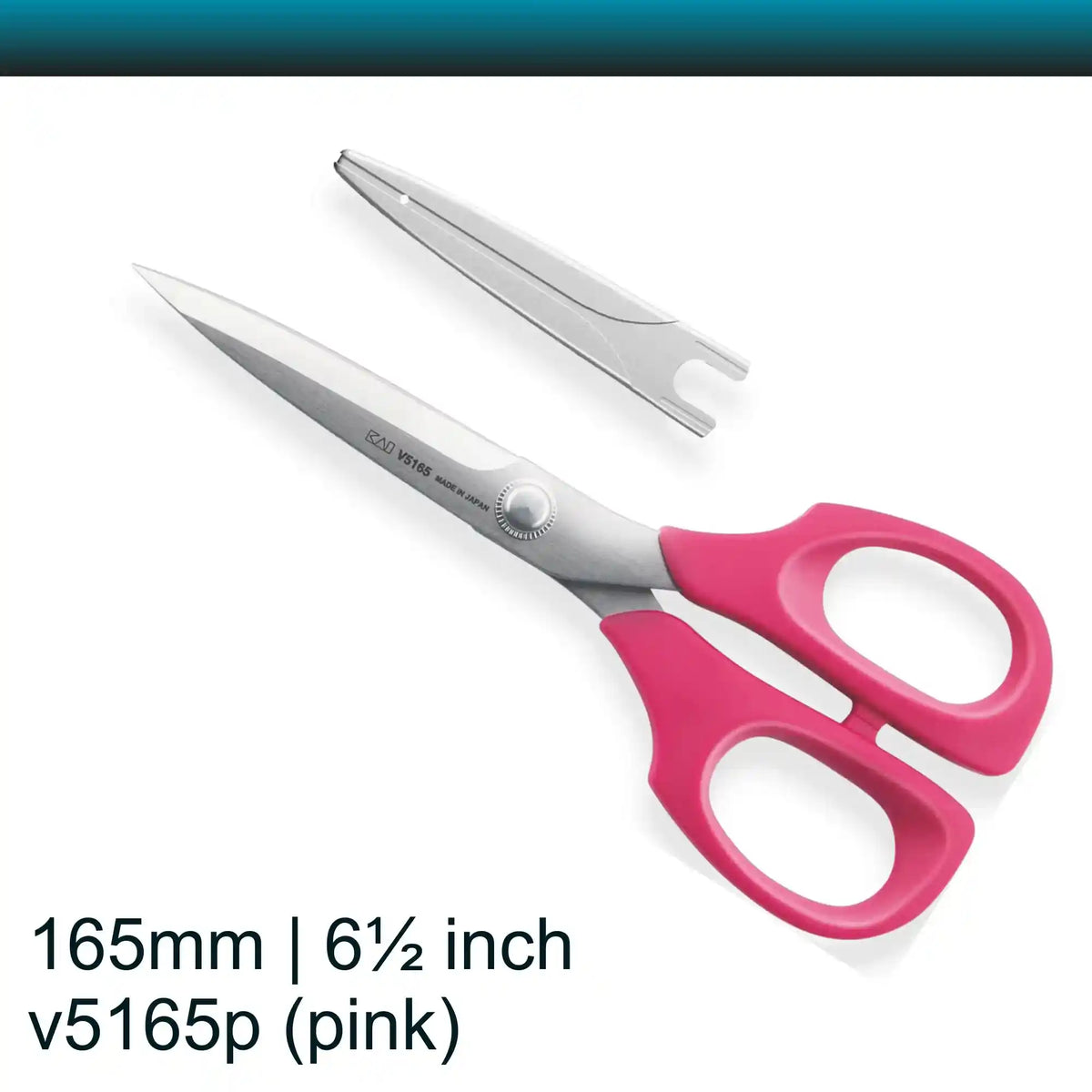Kai v5165 6.5 inch PINK sewing scissors