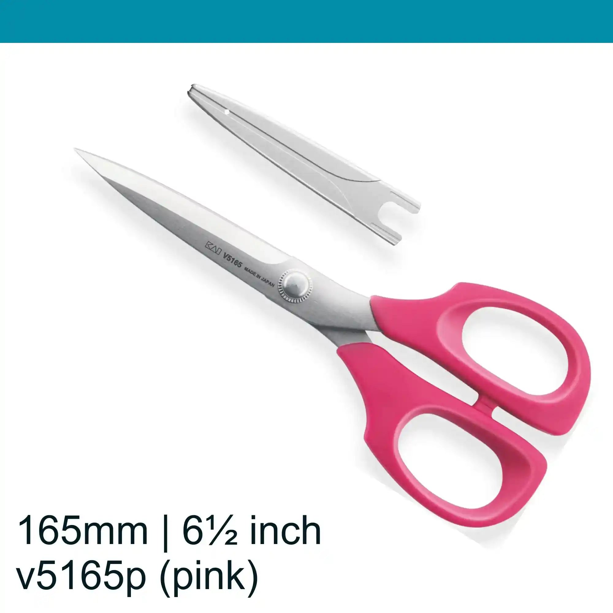 Kai v5165 6.5 inch PINK sewing scissors