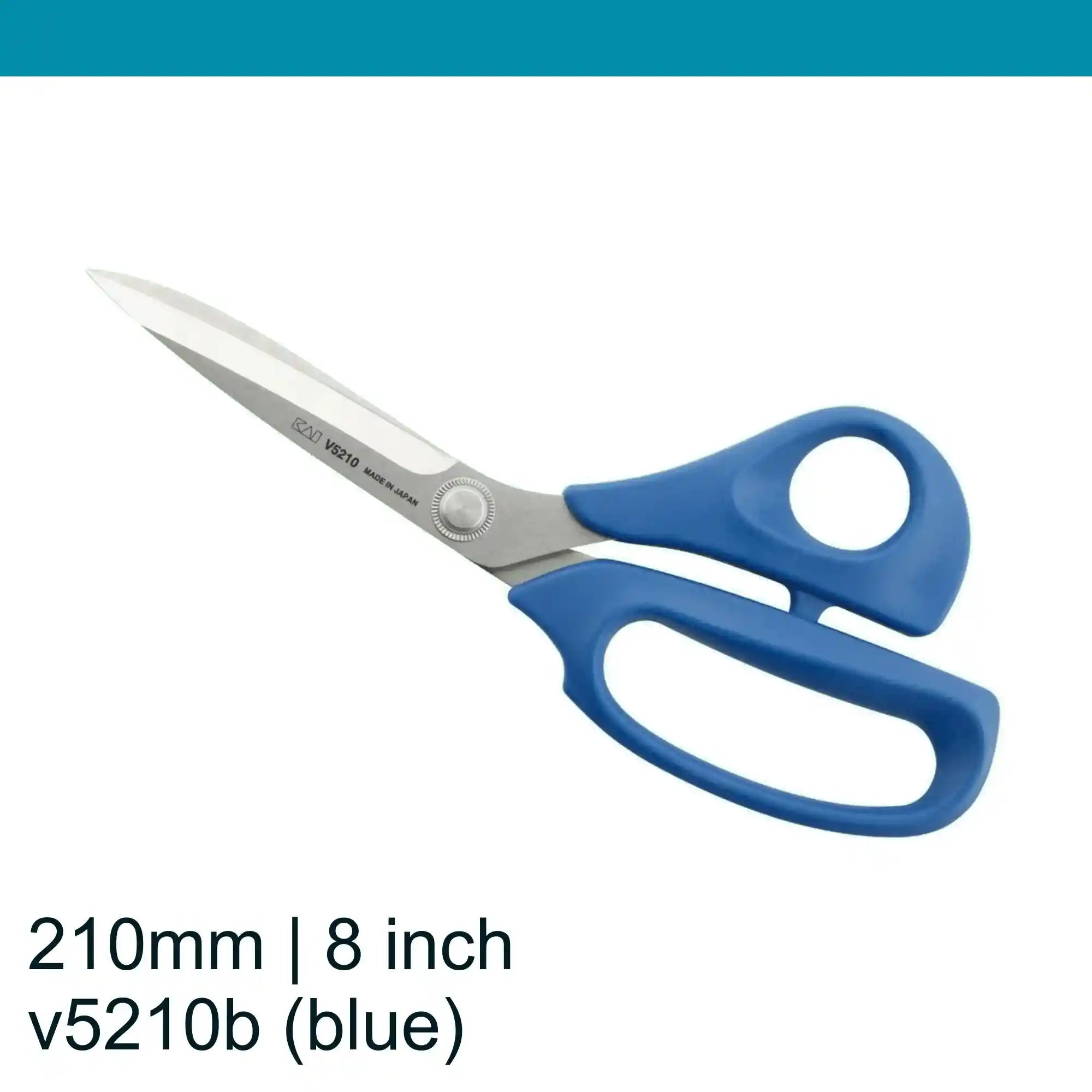 Kai v5210 BLUE 8 inch Dressmaking scissors