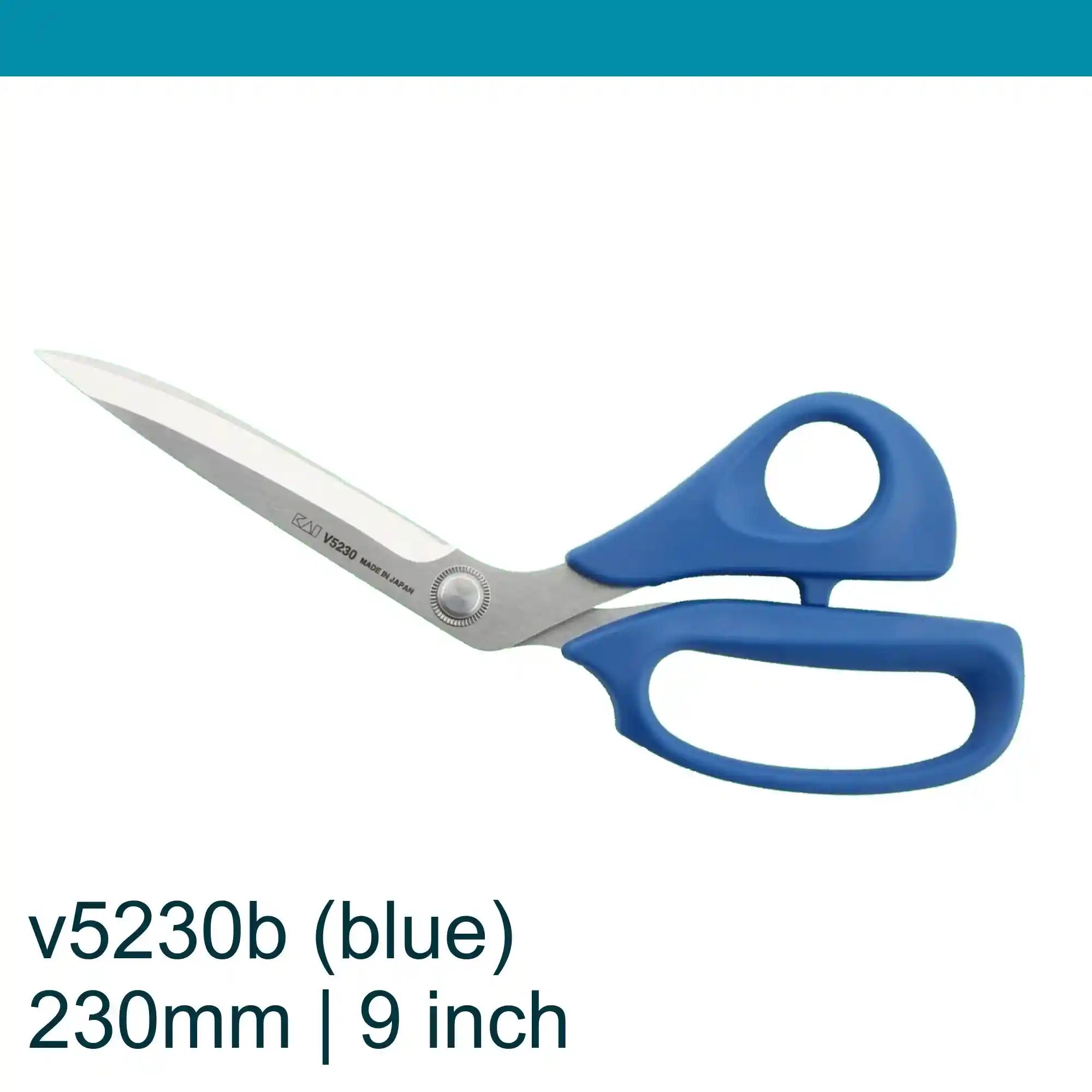 Kai v5210 BLUE 8 inch Dressmaking scissors