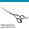 Kawashki Ergonomic (CQ6) Hairdressing Scissors