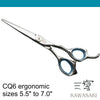 Kawashki Ergonomic (CQ6) Hairdressing Scissors