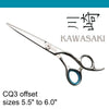 Kawashki Offset (CQ3) Hairdressing Scissors