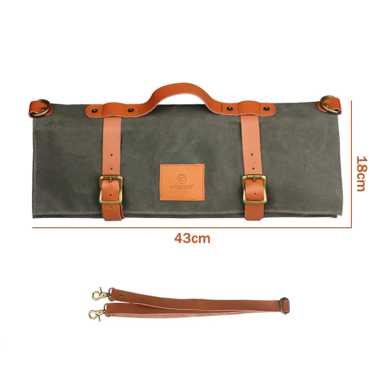 Chef Knife Bag (10 pockets) Canvas