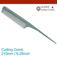 Leader Carbon #213 Tapered Tail Comb 8"