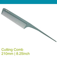 Leader Carbon #213 Tapered Tail Comb 8"