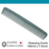 Leader Carbon #281 Standard Dressing Comb 7½"