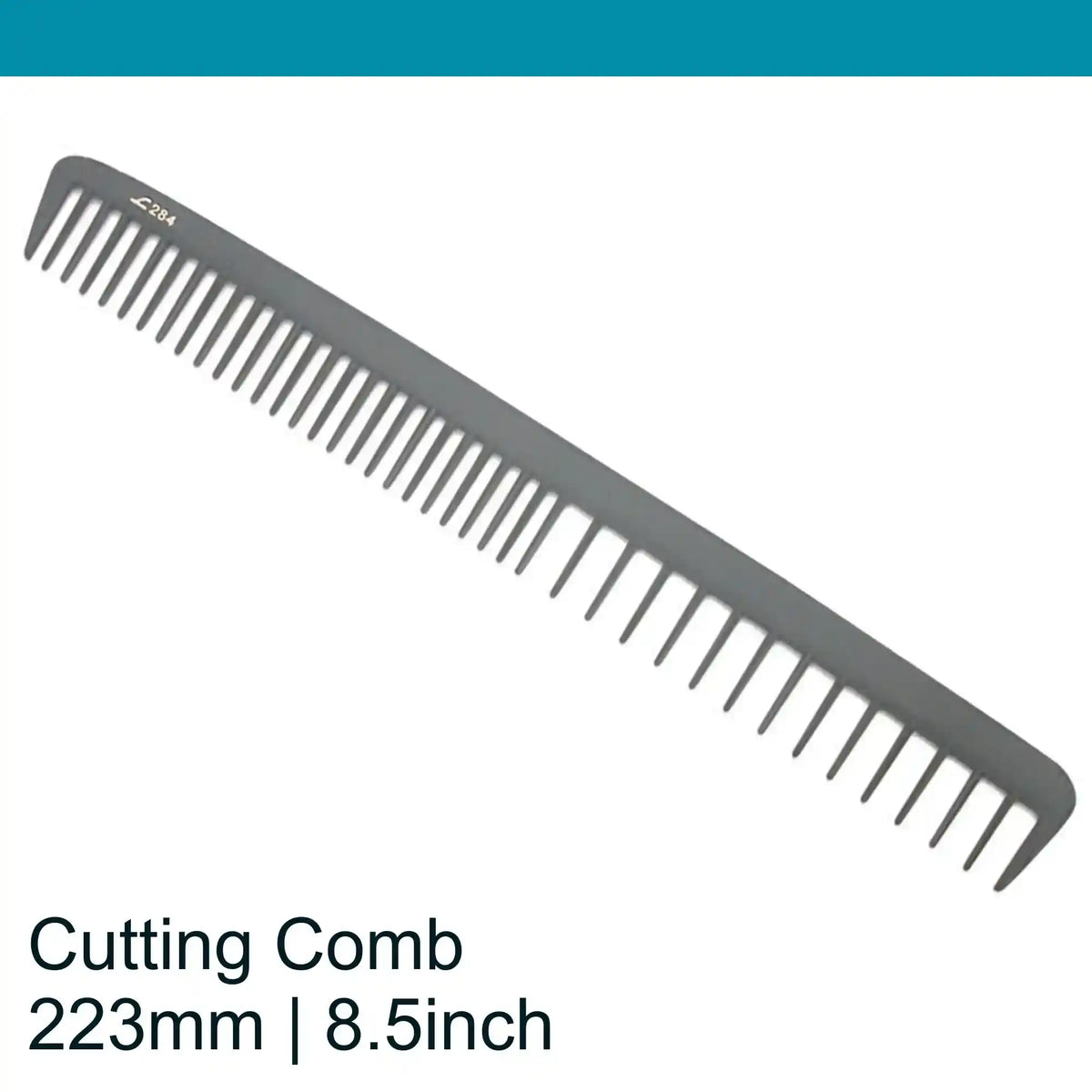 Leader Carbon #284 Long Cutting Comb Wide Teeth 8½"