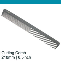 Leader Carbon #285 Long Cutting Comb Wide Teeth 8½"