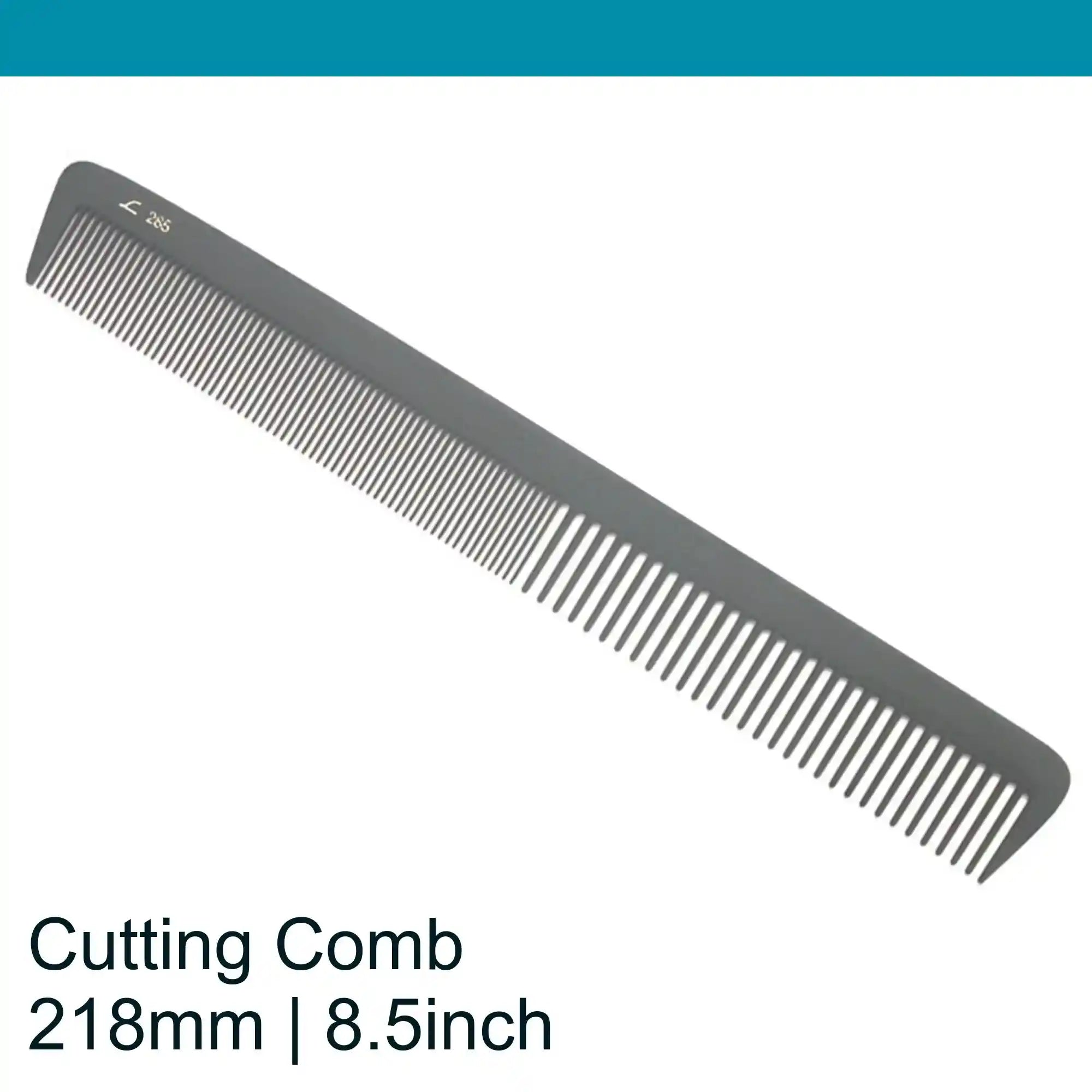 Leader Carbon #285 Long Cutting Comb Wide Teeth 8½"