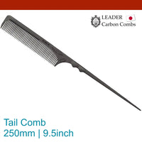 Leader Carbon #804 Long Tail Comb 9½"