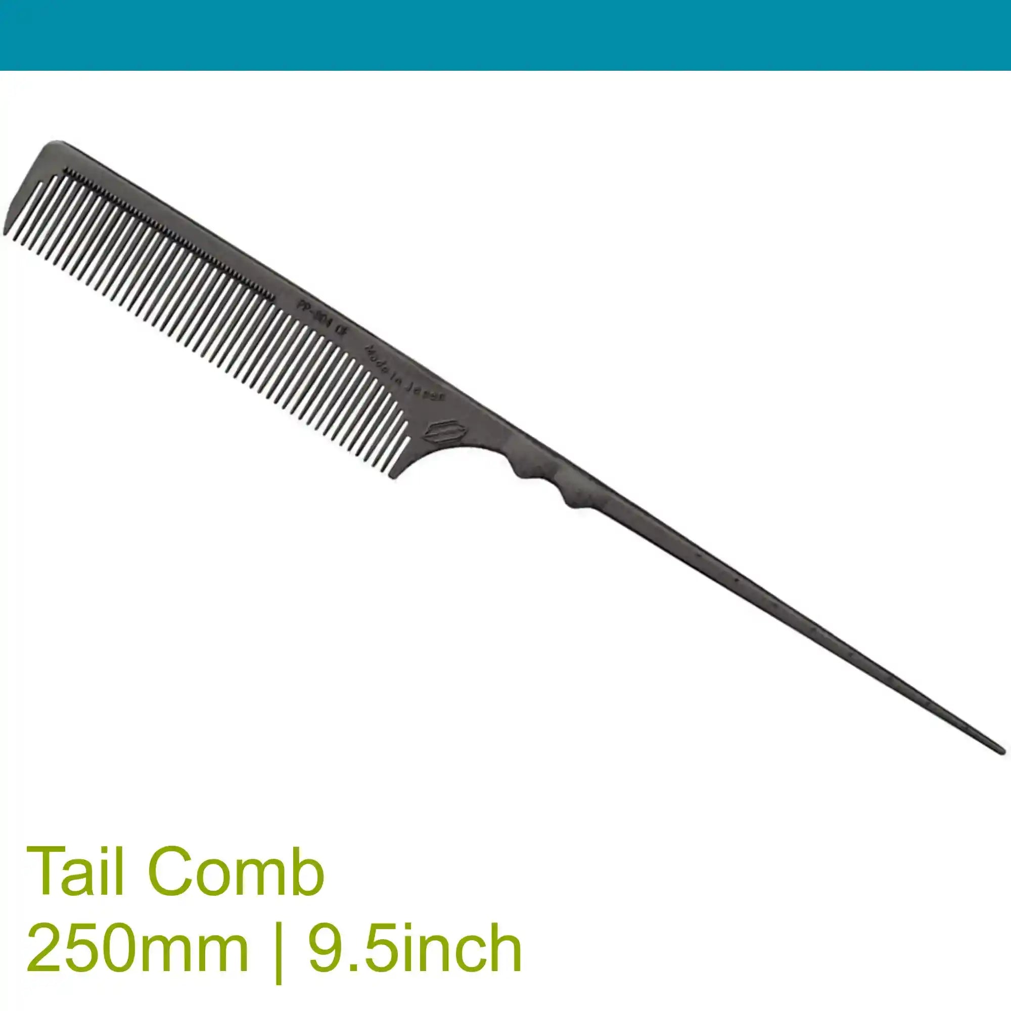 Leader Carbon #804 Long Tail Comb 9½"